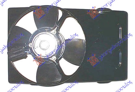 VENTILATOR HLADNJAKA KOMPLET (1.6 BENZIN) (-AC) SKODA FELICIA PICK-UP 1994-2001 (6UF/6U7)