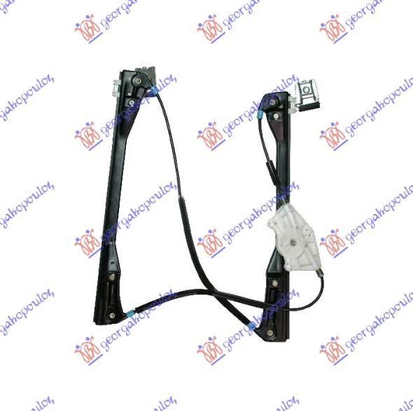 PODIZAC PREDNJEG PROZORA ELEKTRICNI (BEZ MOTORA) 3 VRATA VW GOLF 4 1998-2004 (1J1/1J5)
