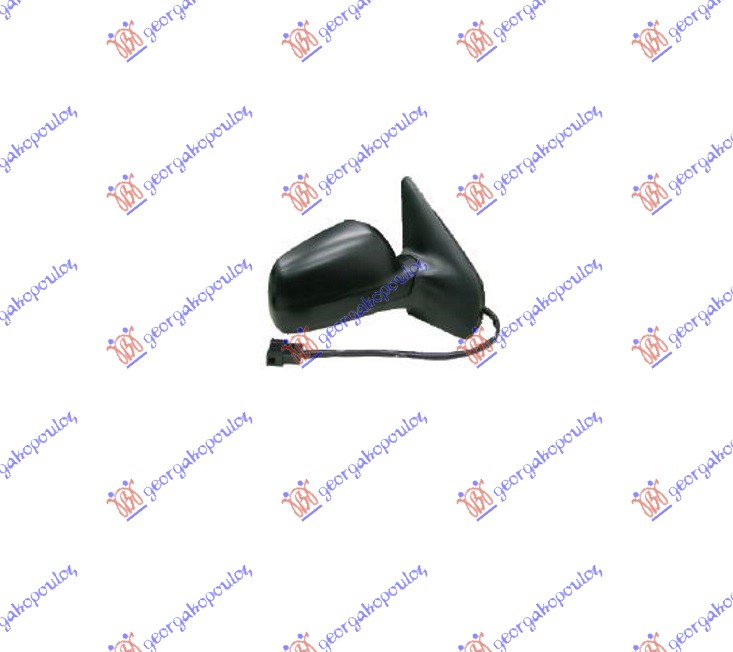 RETROVIZOR ELEKTRICNI SA GREJACEM (A KVALITET) (KONVEKSNO STAKLO) VW GOLF 4 1998-2004 (1J1/1J5)