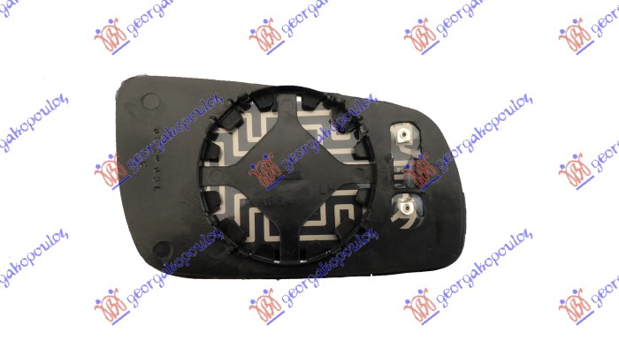 STAKLO RETROVIZORA SA GREJACEM PLAVO (ASFERICNO) VW GOLF 4 1998-2004 (1J1/1J5)