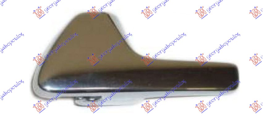 KVAKA ZADNJIH VRATA UNUTRASNJA HROM/SIVA VW GOLF 4 1998-2004 (1J1/1J5)