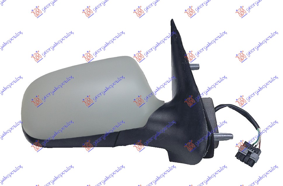 RETROVIZOR ELEKTRICNI SA GREJACEM PM -2003 (KONVEKSNO STAKLO) CITROEN XSARA 1997-2000 (N1/N0/N2)