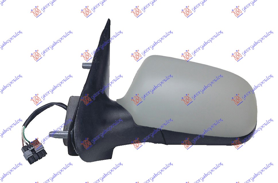 RETROVIZOR ELEKTRICNI SA GREJACEM PM -2003 (ASFERICNO STAKLO) CITROEN XSARA 1997-2000 (N1/N0/N2)