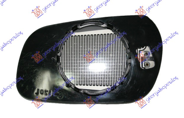 STAKLO RETROVIZORA SA GREJACEM PLAVO -2003 (KONVEKSNO) CITROEN XSARA 1997-2000 (N1/N0/N2)