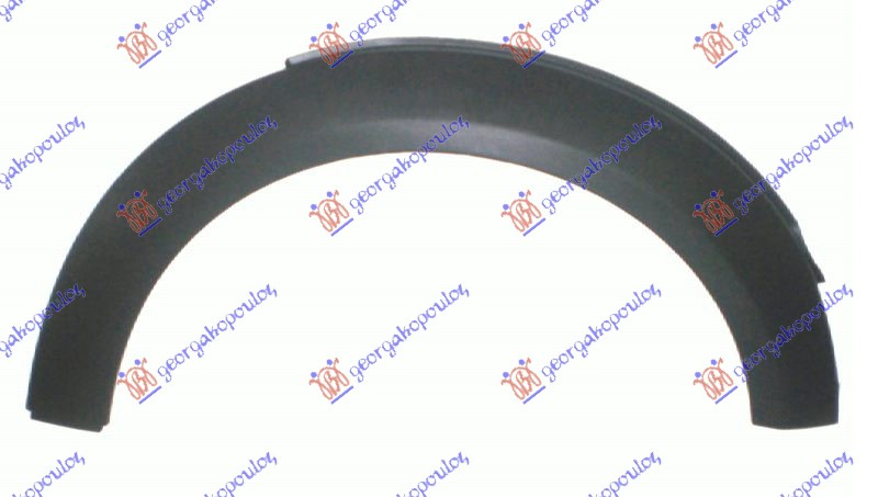 RUB PLASTICNI PREDNJEG BLATOBRANA MINI CLUBMAN 2006-2010 (R55)