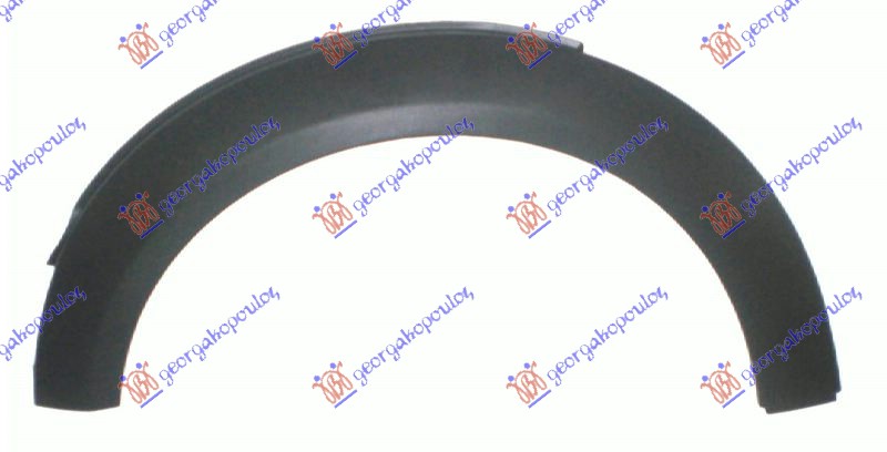 RUB PLASTICNI PREDNJEG BLATOBRANA MINI CLUBMAN 2006-2010 (R55)