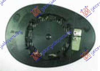 STAKLO RETROVIZORA SA GREJACEM (ASFERICNO) MINI CLUBMAN 2006-2010 (R55)