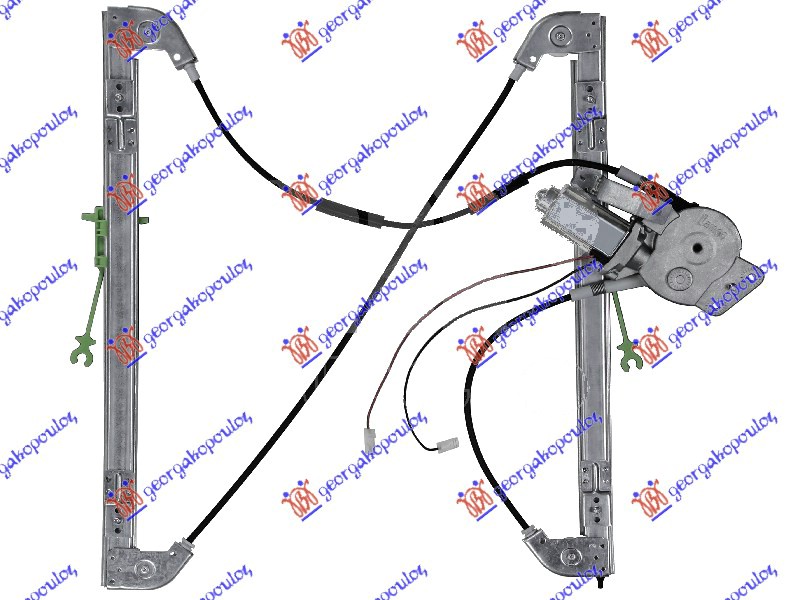 PODIZAC PREDNJEG PROZORA ELEKTRICNI (A KVALITET) BMW SERIES 3 SDN 1999-2002 (E46)