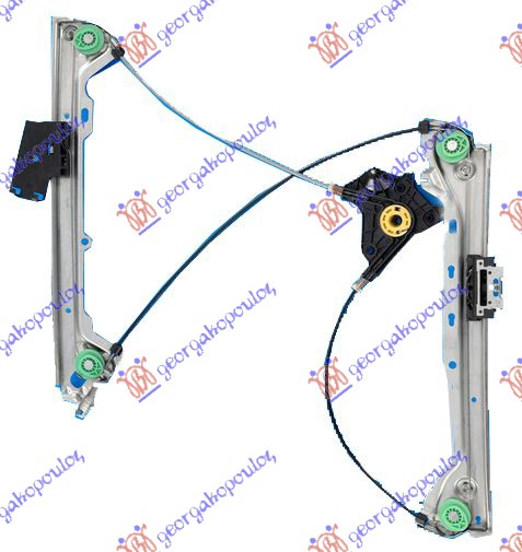 PODIZAC PREDNJEG PROZORA ELEKTRICNI (BEZ MOTORA) 2 VRATA BMW SERIES 3 COUPE/CABRIO 2011-2013 (E92/E93)