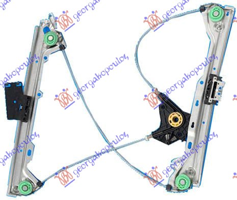 PODIZAC PREDNJEG PROZORA ELEKTRICNI (BEZ MOTORA) 2 VRATA BMW SERIES 3 COUPE/CABRIO 2011-2013 (E92/E93)