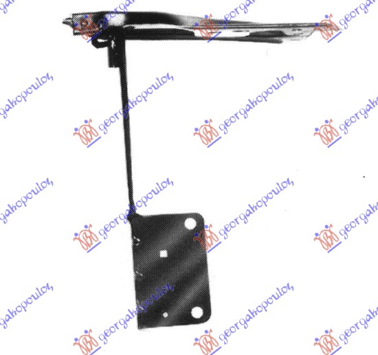 OKVIR FARA METALNI AUDI 80 1986-1991 (893/894/8A2)