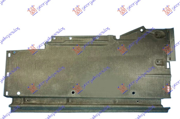 ZASTITA PODA SREDNJA PLASTICNA (SPORTBACK) AUDI A5 2011-2016 (8T3/8F7/8TA)