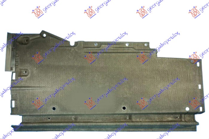 ZASTITA MOTORA (SREDNJI DEO) (SPORTBACK) PLASTICNA AUDI A5 2011-2016 (8T3/8F7/8TA)