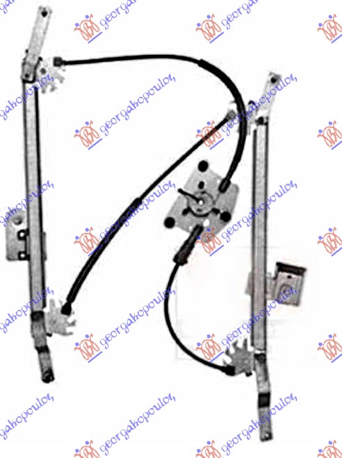 PODIZAC PREDNJEG PROZORA ELEKTRICNI (BEZ MOTORA) (SPORTBACK) AUDI A5 2007-2011 (8T3/8F7/8TA)