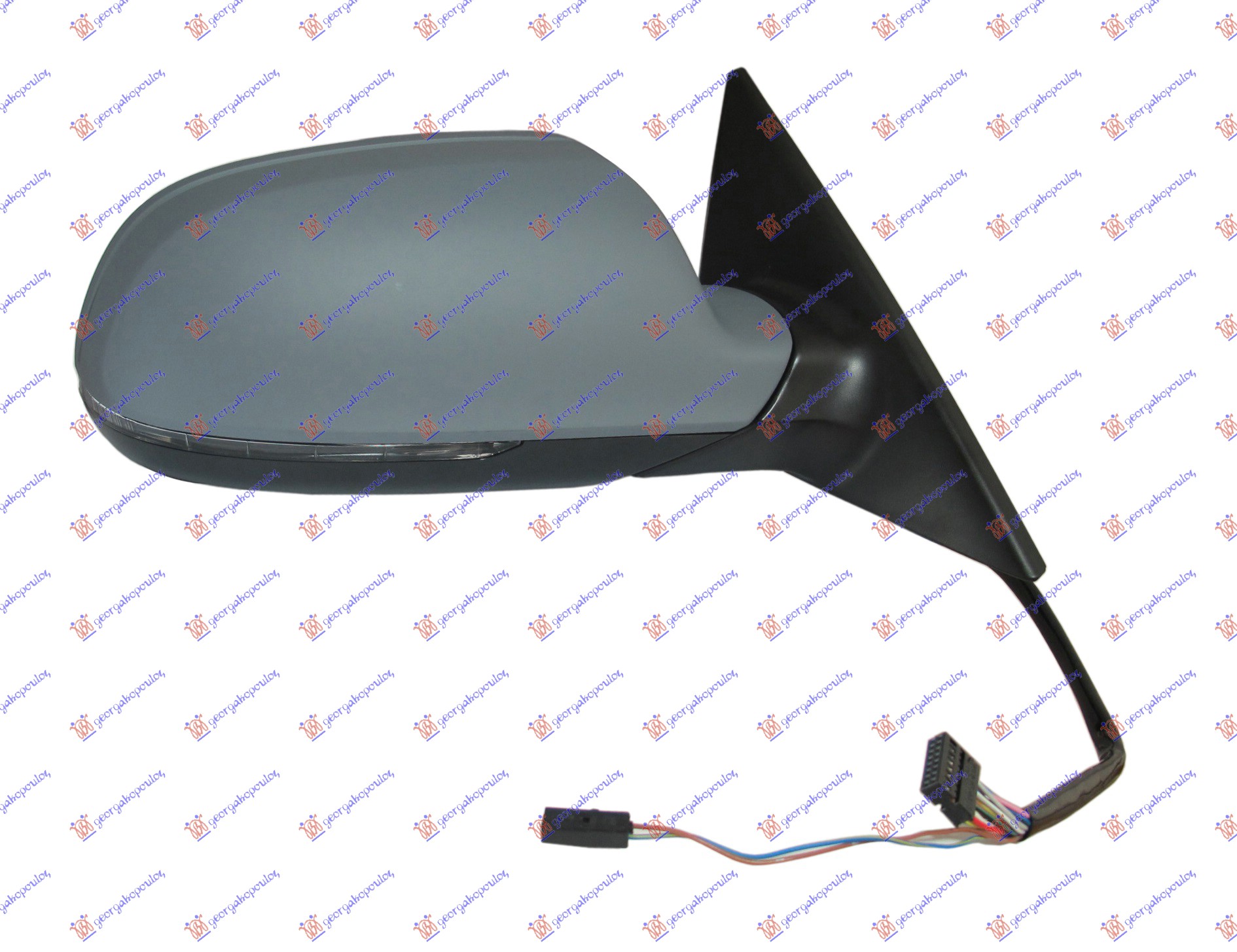 RETROVIZOR ELEKTRICNI SA GREJ. PM (SPORTBACK) 2010- (ELEK-SKLOPIV) (MEMORIJA) (16 PIN) (A KVALITET) (ASFERICNO STAKLO) AUDI A5 2011-2016 (8T3/8F7/8TA)