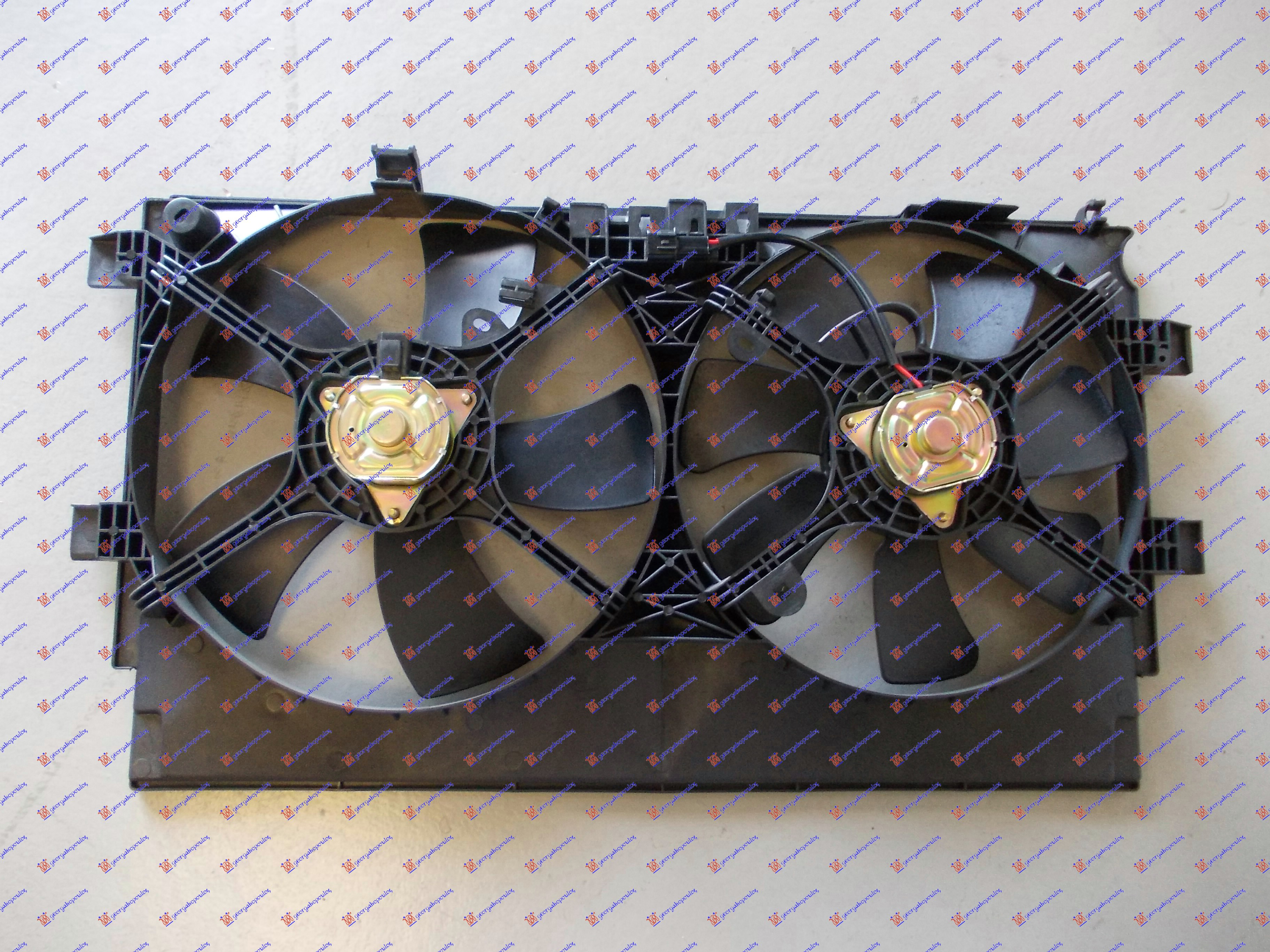 VENTILATOR (DUPLI) KOMPLET (1.5/1.6/1.8/2.0i16V BENZIN - 2.0 DIZEL) CITROEN C-CROSSER 2007-2012 (VU/VV)