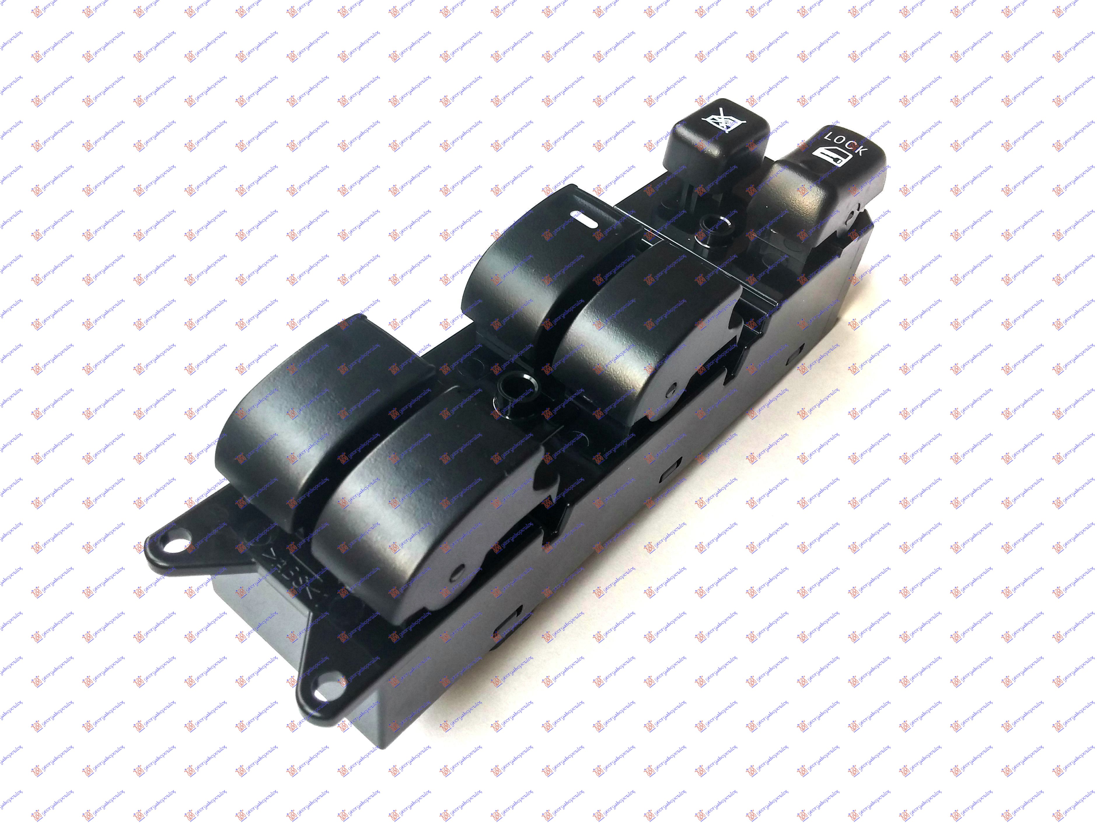 PREKIDAC U PREDNJIM VRATIMA (4 TASTERA) (18 PIN) MITSUBISHI LANCER SPORTBACK 2008- (CXA)