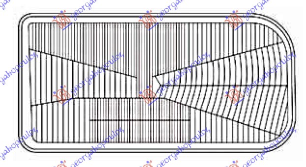 STAKLO FARA VW PASSAT 1989-1993 (3A2/35I/3A5)