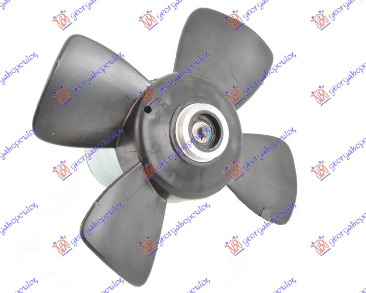 VENTILATOR HLADNJAKA (MOTOR+ELISA) (BENZIN/DIZEL) (-AC) VW PASSAT 1989-1993 (3A2/35I/3A5)