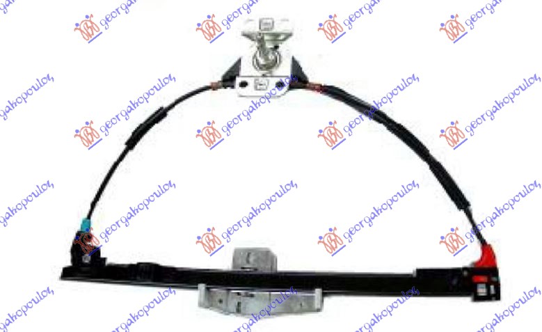 PODIZAC ZADNJEG PROZORA MEHANICKI VW PASSAT 1989-1993 (3A2/35I/3A5)