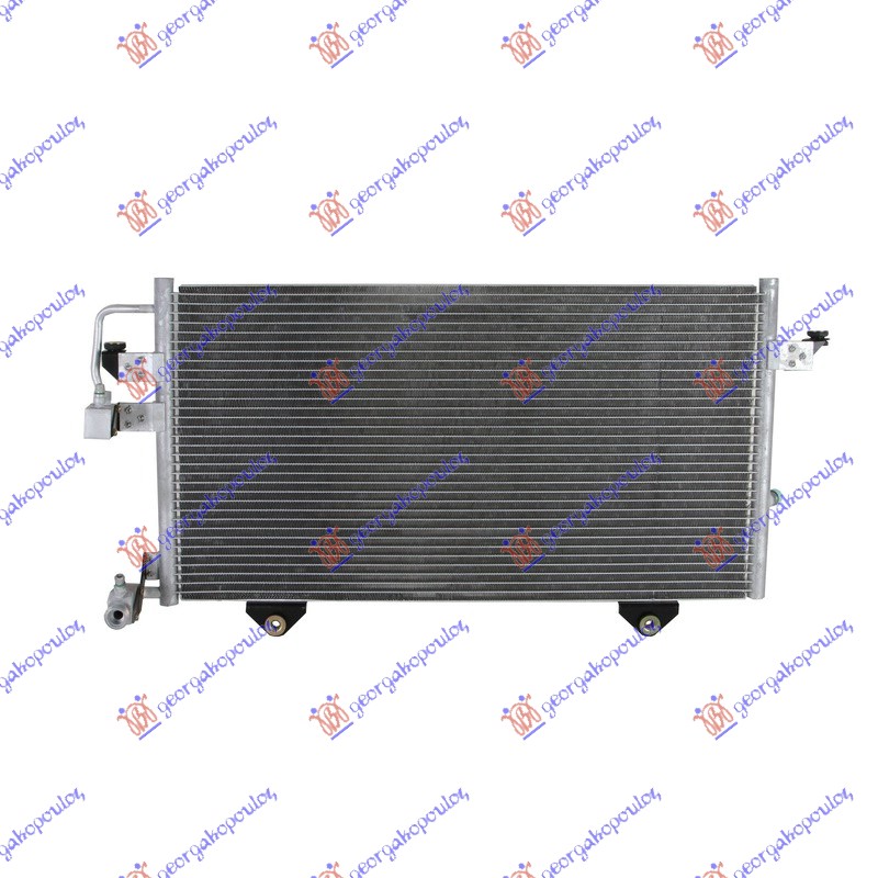 HLADNJAK KLIME BENZIN 1.6/2.0/2.6/2.8cc (610x350) AUDI 80 1991-1994 (8C2/8C5)