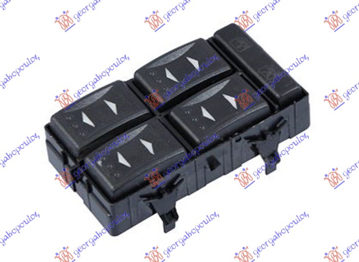 PREKIDAC U PREDNJIM VRATIMA (4 TASTERA) (11 PIN) FORD MONDEO 2000-2007 (B5Y)