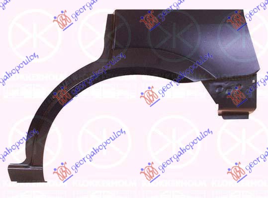 RUB 4 VRATA FORD MONDEO 2000-2007 (B5Y)