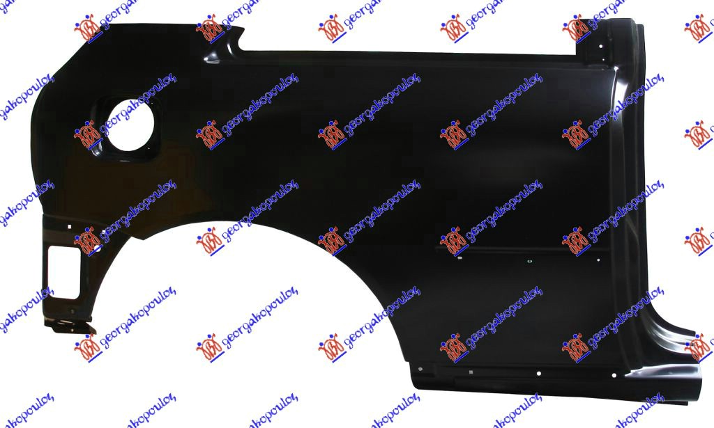 ZADNJI BLATOBRAN 3 VRATA AUDI A3 1996-2003 (8L1)
