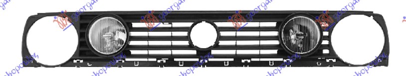 PVC MASKA 4 OTVORA KOMPLET VW GOLF 2 MANHATAN 1988-1991 (19E/1G1)