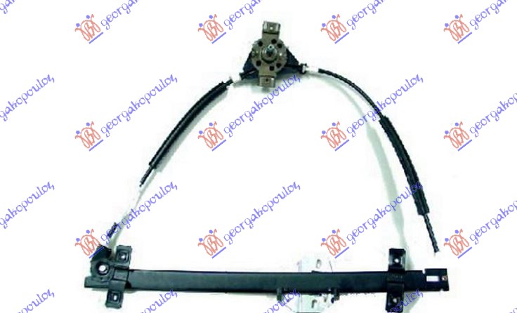 PODIZAC PREDNJEG PROZORA MEHANICKI 3/5 VRATA VW GOLF 2 MANHATAN 1988-1991 (19E/1G1)