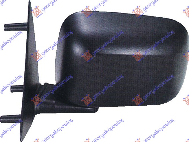 RETROVIZOR MEHANICKI (RAVNO STAKLO) VW GOLF 2 MANHATAN 1988-1991 (19E/1G1)