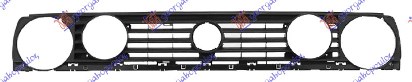 PVC MASKA 4 OTVORA HELLA TIP VW GOLF 2 1984-1988 (19E/1G1)