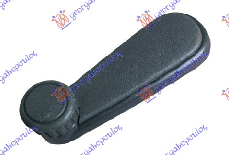 RUCICA ZA PODIZANJE PROZORA CRNA VW GOLF 2 1984-1988 (19E/1G1)