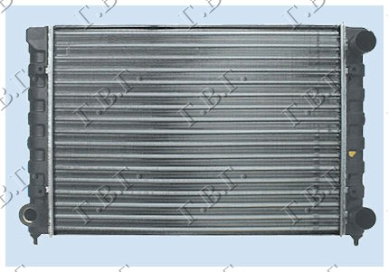 HLADNJAK MOTORA 1.6 (43x32) VW GOLF 1 1977-1983 (17)