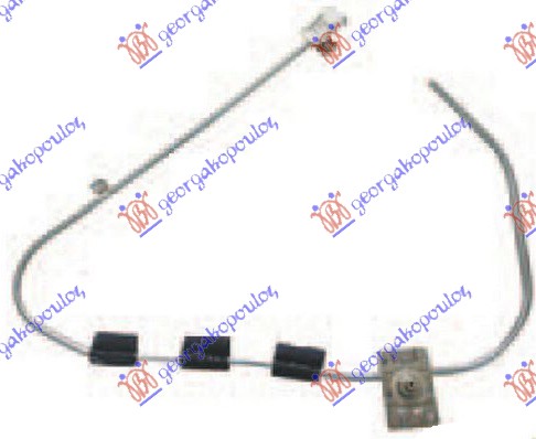 PODIZAC PREDNJEG PROZORA MEHANICKI VW CADDY 79-95