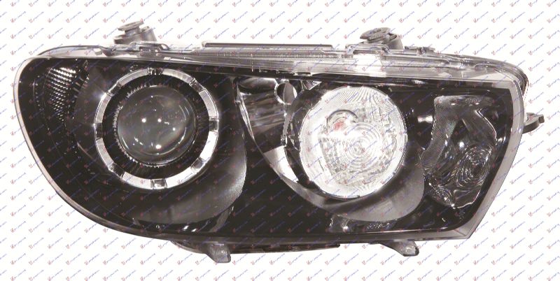 FAR Bi-XENON/AFS (D1S/H7) (SA MOT) (VALEO) VW SCIROCCO 2008-2014 (137/138)