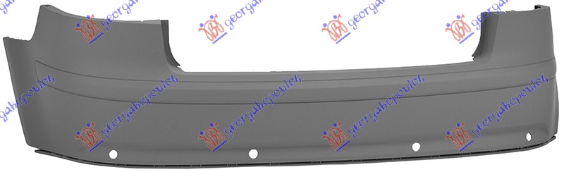 ZADNJI BRANIK PM 3 VRATA (4 PDC SENZORA) AUDI A3 2003-2008 (8P1/8PA)