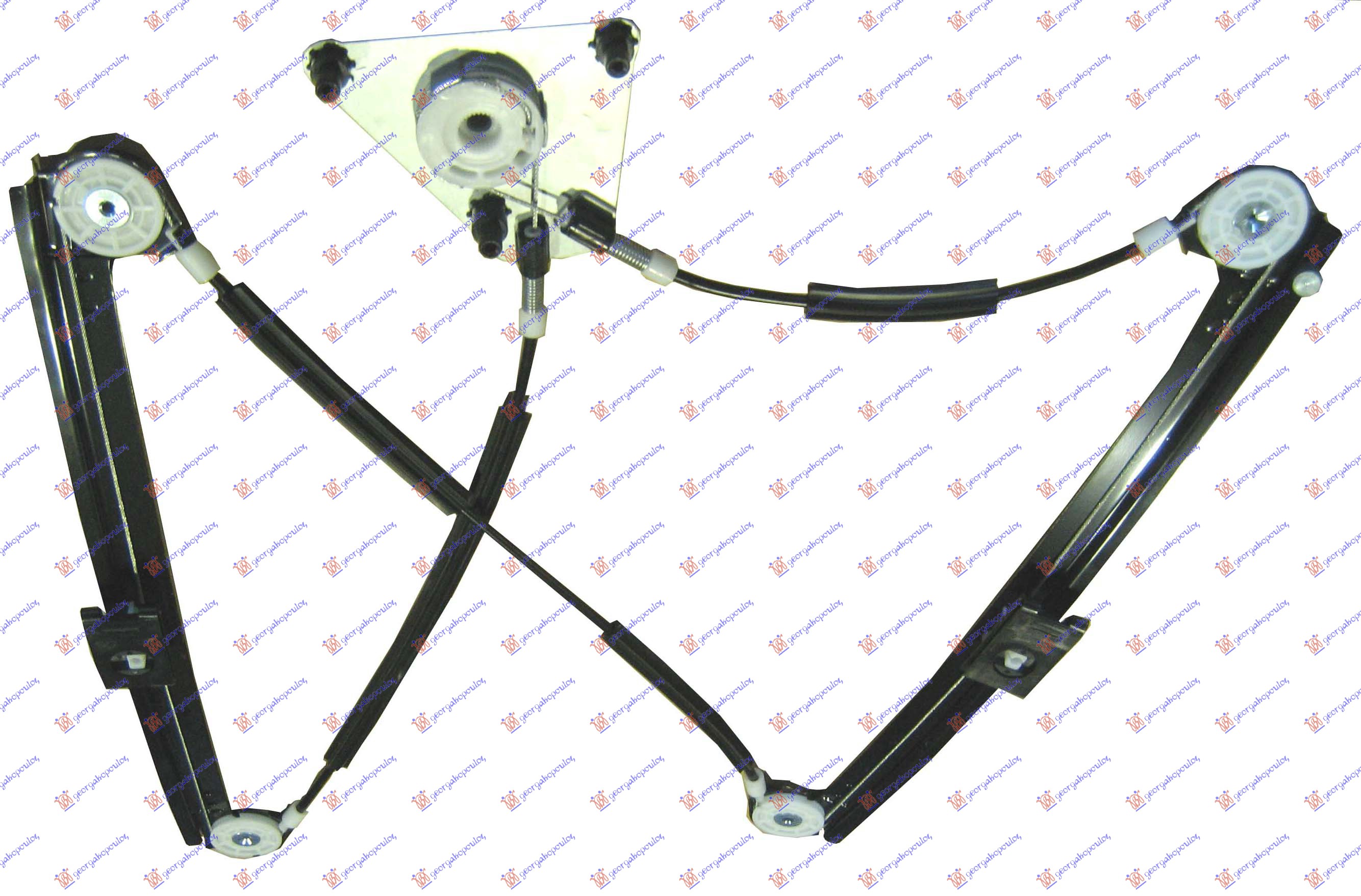 PODIZAC PREDNJEG PROZORA ELEKTRICNI (BEZ MOTORA) 5 VRATA AUDI A3 2003-2008 (8P1/8PA)
