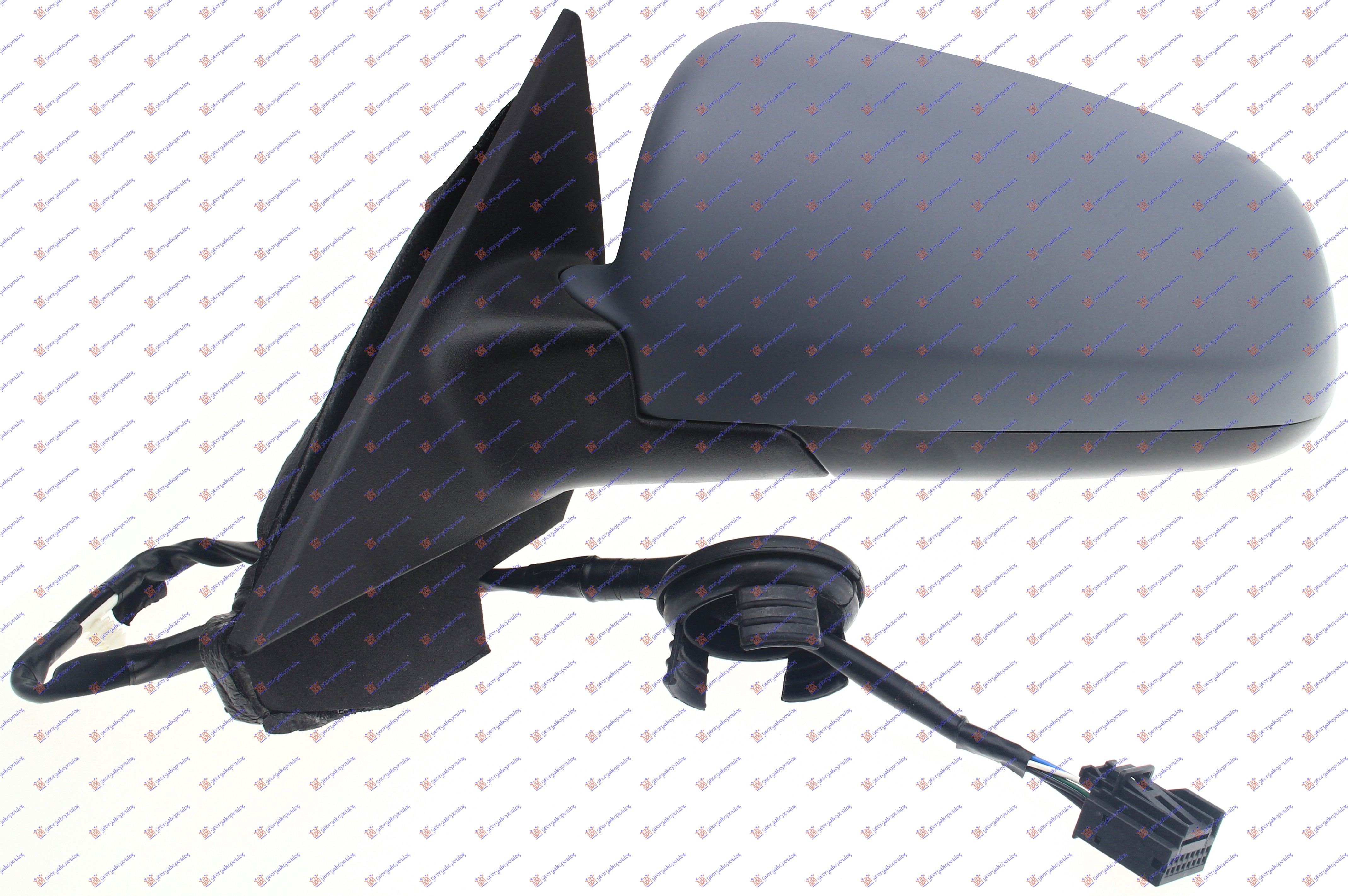 RETROVIZOR ELEKTRICNI SA GREJACEM 5 VRATA (ASFERICNO STAKLO) AUDI A3 2003-2008 (8P1/8PA)