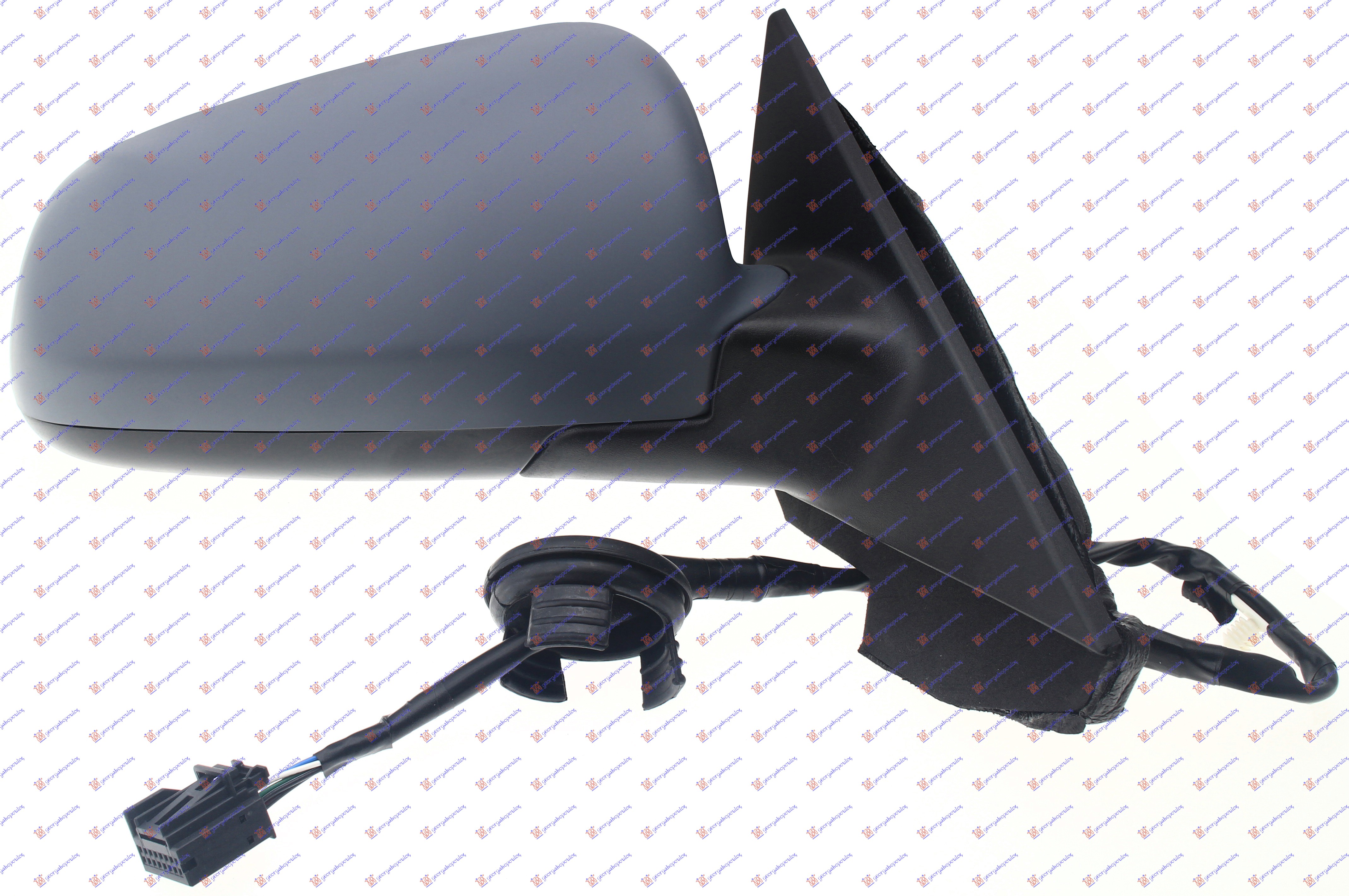 RETROVIZOR ELEKTRICNI SA GREJACEM (ELEKTRO-SKLOPIV) 5 VRATA (KONVEKSNO STAKLO) AUDI A3 2003-2008 (8P1/8PA)
