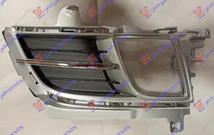 RESETKA PREDNJEG BRANIKA SREBRNA KOMPLET (SA MAGLENKOM) -11 MAZDA 6 2008-2013 (GH/GJ/GL)