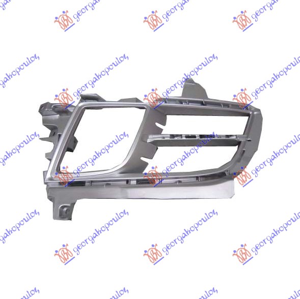 RESETKA PREDNJEG BRANIKA SREBRNA (SA MAGLENKOM) -11 MAZDA 6 2008-2013 (GH/GJ/GL)