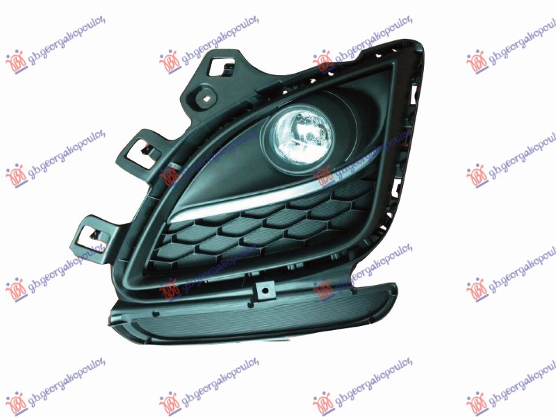 RESETKA PREDNJEG BRANIKA (SA MAGLENKOM) 11- (SPORT) MAZDA 6 2008-2013 (GH/GJ/GL)