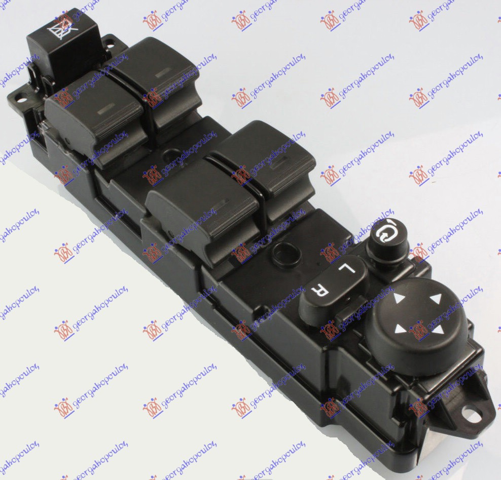 PREKIDAC U PREDNJIM VRATIMA (4 TASTERA) (21 PIN) MAZDA 6 2008-2013 (GH/GJ/GL)