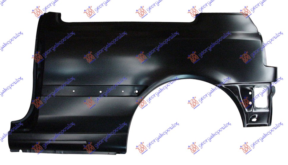 ZADNJI BLATOBRAN 3 VRATA 5W GOLF 111 1992-1998 (1H1/1H5)