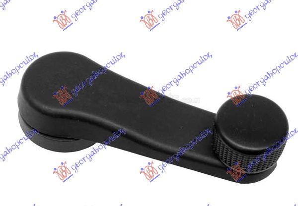 RUCICA ZA PODIZANJE PROZORA CRNA VW GOLF 3 1992-1998 (1H1/1H5)