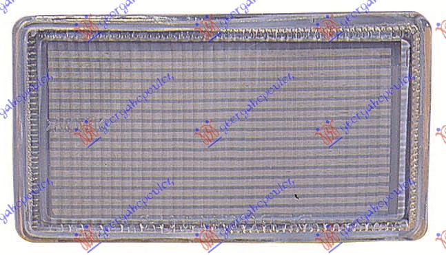 KATADIOPTER U PREDNJEM BRANIKU (SA MAGLENKOM) VW GOLF 3 1992-1998 (1H1/1H5)