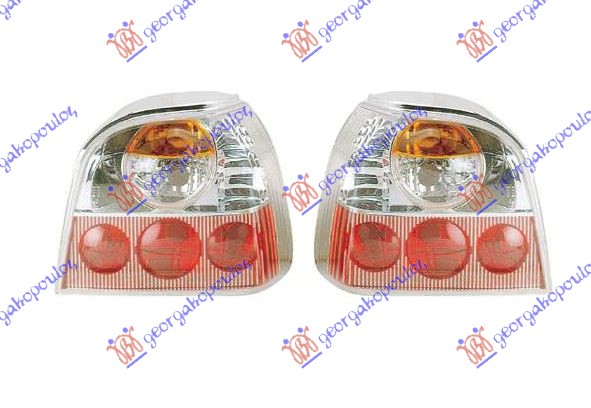 STOP LAMPA HROM LED (SET) (TUNING)  GOLF III 92-98