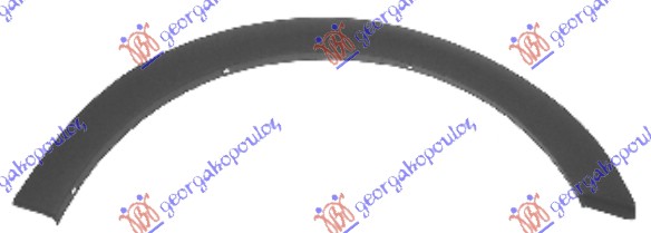 RUB PLASTICNI PREDNJEG BLATOBRANA VW GOLF 3 1992-1998 (1H1/1H5)