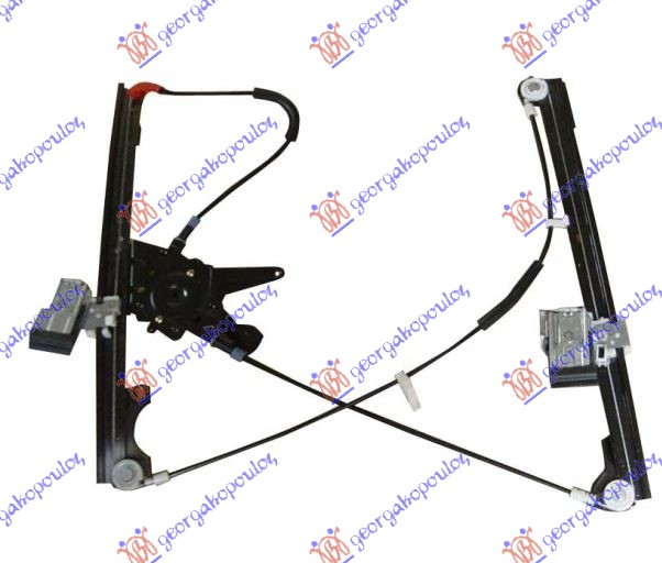 PODIZAC PREDNJEG PROZORA ELEKTRICNI (BEZ MOTORA) 3/5 VRATA VW GOLF 3 1992-1998 (1H1/1H5)